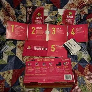 Zumba Incredible Slimdown DVD Set